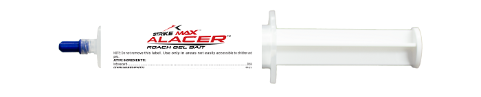 STRIKE MAX Alacer™ Roach Gel Bait is a newly offered premium bait to eliminate all different species of cockroaches.