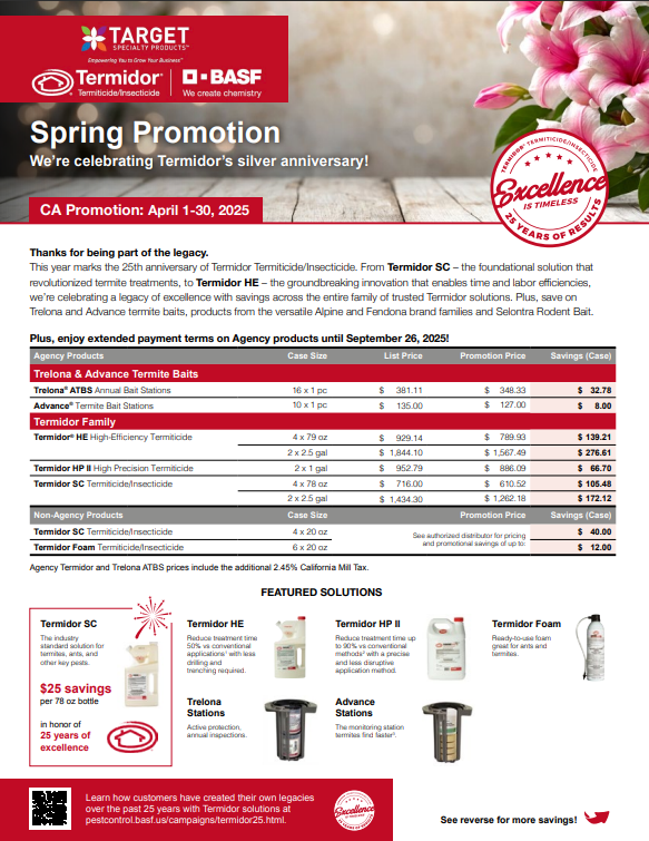 BASF Spring Promotion