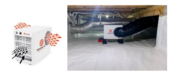 crawl space waterproofing