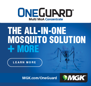 OneGuard Multi MoA Concentrate - the all-in-one mosquito solution + more. Learn More.